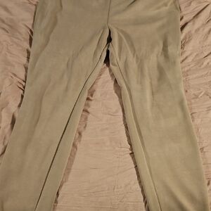 Tahari Light Tan Women's Straight Leg Pants